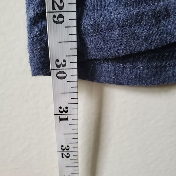 Galt American Flag Shirt Mens Large Blue With Flag On Front L Soft Cotton Blend - Picture 5 of 6